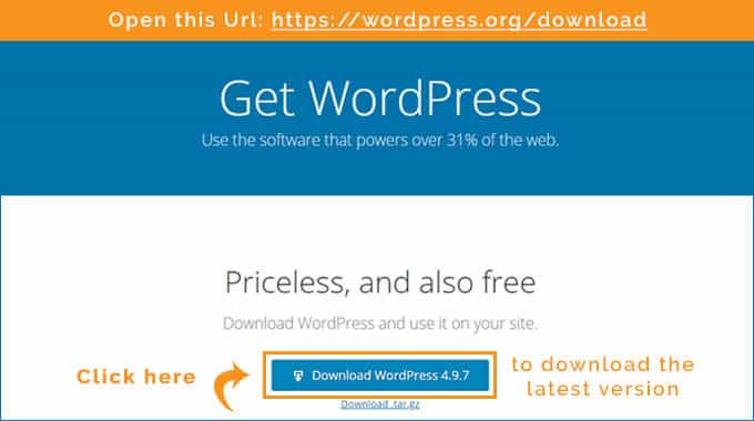 download wordpress